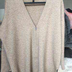 Eileen Fisher cashmere cardigan size M